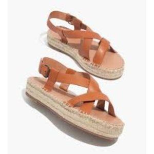 Madewell Malia Espadrille Sandal, size 8.5